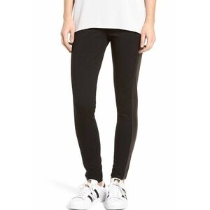 💖Side Leather Leggings pant H23